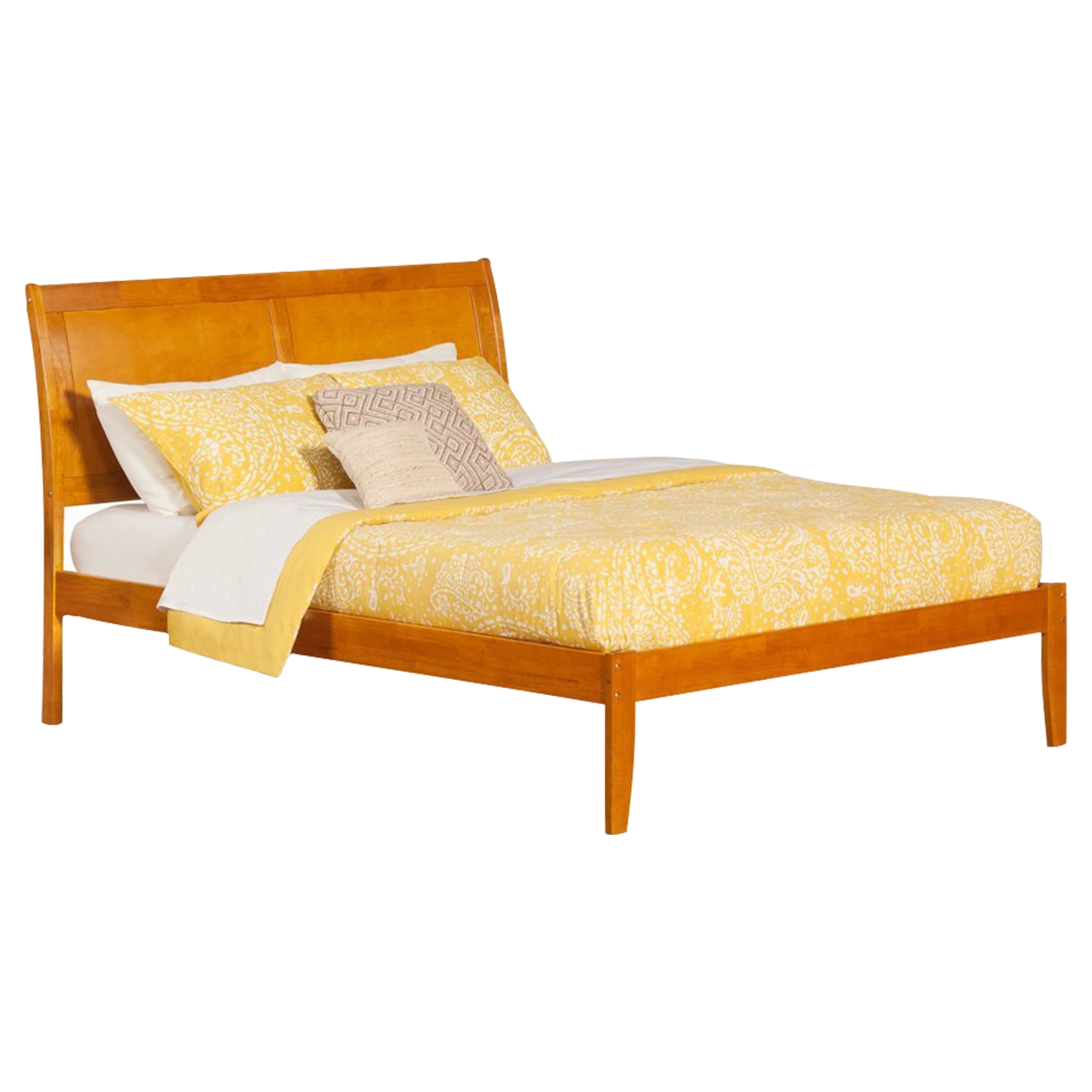 Portland King Open Foot Bed - Platform 