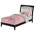 Orleans Wood Bed - Espresso