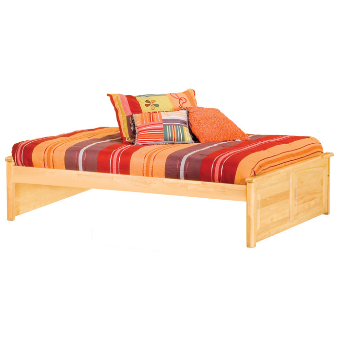 Concord Platform Bed w/ 2 Raised Panel Footboards 