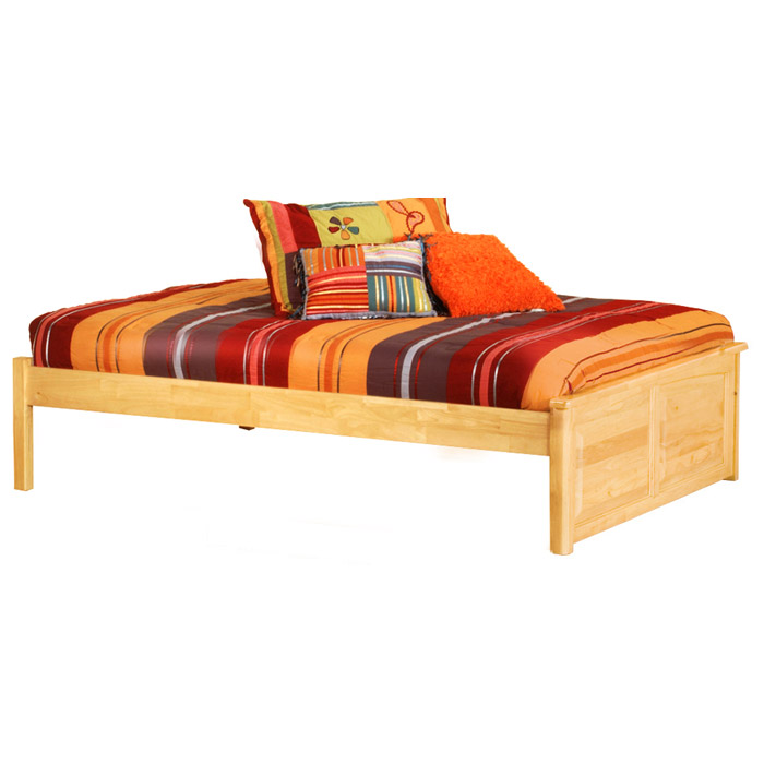 Concord Platform Bed w/ Raised Panel Footboard 