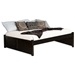 Concord Platform Bed w/ 2 Flat Panel Footboards in Espresso - ATL-CPB2FPES