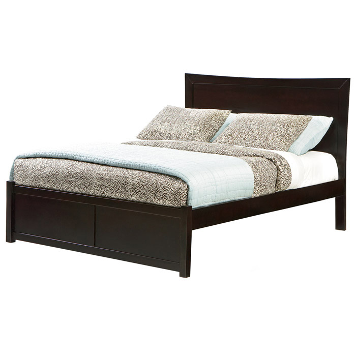 Miami Platform Bed w/ Flat Panel Footboard 