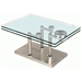 Theia Rectangular Cocktail Table with Motion Glass Top - CI-8164-CT