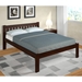 Finnegan Mission Full Size Bed - Slats, Dark Cappuccino - DONC-1510FCP