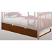 Embry Mission Style Bed - Slatted Headboard, Light Espresso - DONC-500-E