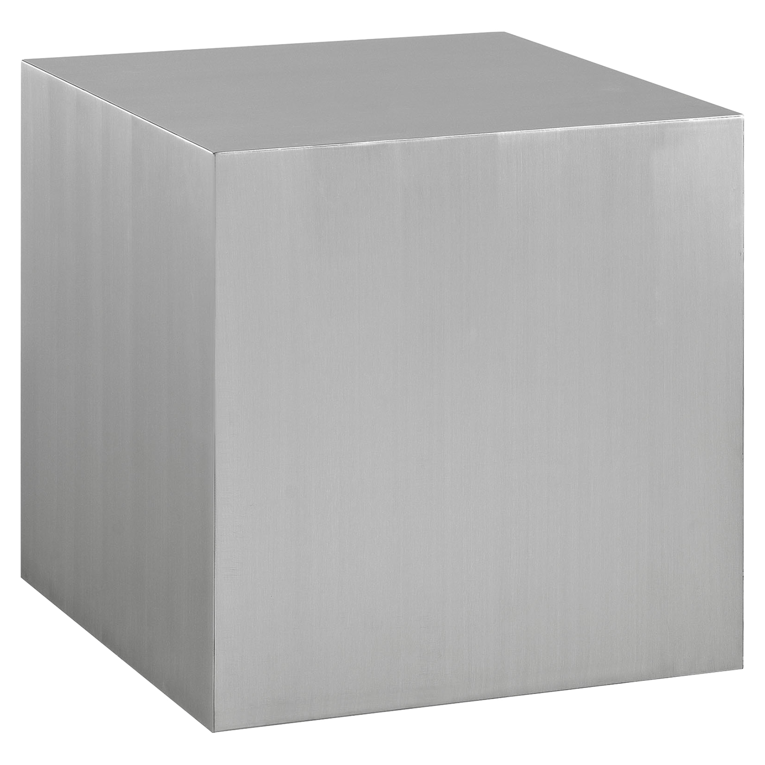 Cast Stainless Steel Side Table 