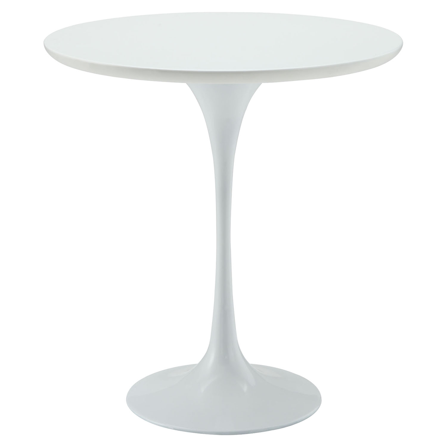 Lippa 20" Wood Side Table - White 