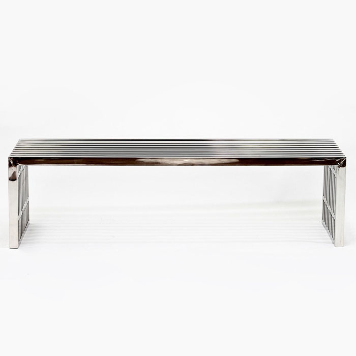 Gridiron Large Stainless Steel Bench 
