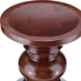 Whittle Walnut Wood Stool B - EEI-586-WAL