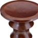 Whittle Walnut Wood Stool A - EEI-588-WAL