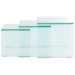 3 Piece Glass Nesting Table Set - EEI-661-CLR