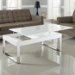 White Gloss Action Coffee Table - EEI-662-WHI