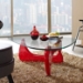 Triangle Glass Top Coffee Table - EEI-663