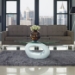 Omega Oval Glass Top Coffee Table - EEI-682