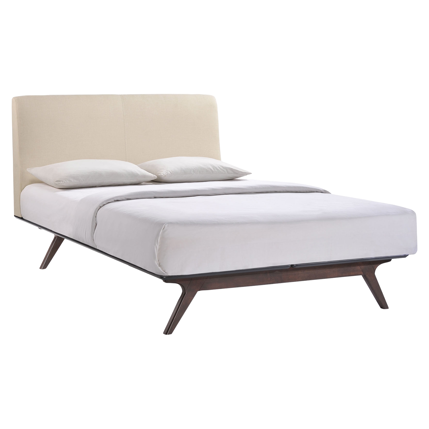 Tracy Wood Platform Bed 