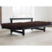 Beat Convertible Futon Set - Black Finish Wood Frame - FF-BEATBL1