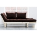 Beat Convertible Futon Set - Natural Finish Wood Frame - FF-BEATNA1