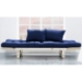 Beat Convertible Futon Set - Natural Finish Wood Frame - FF-BEATNA1