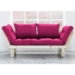 Beat Convertible Futon Set - Natural Finish Wood Frame - FF-BEATNA1