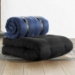 Black Chair Sleeper with Buckle Up Mattress - FF-BUC1BX005X