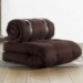 Buckle Up Sleeper Chair in Solid Chocolate - FF-BUC1BX002002
