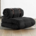 Buckle Up Sleeper Chair in Solid Black - FF-BUC1BX005005