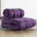 Buckle Up Sleeper Chair in Solid Purple - FF-BUC1BX008008