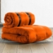Buckle Up Sleeper Chair in Solid Orange - FF-BUC1BX009009