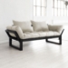 Edge Multi-Positional Futon Set - Black Wood Frame - FF-EDGEBL1