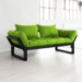 Edge Multi-Positional Futon Set - Black Wood Frame - FF-EDGEBL1