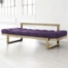 Edge Multi-Positional Futon Set - Natural Wood Frame - FF-EDGENA1