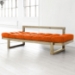 Edge Multi-Positional Futon Set - Natural Wood Frame - FF-EDGENA1