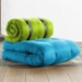Horizon Blue Chair Sleeper with Buckle Up Mattress - FF-BUC1BX006X