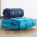 Horizon Blue Chair Sleeper with Buckle Up Mattress - FF-BUC1BX006X