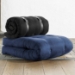 Navy Blue Chair Sleeper with Buckle Up Mattress - FF-BUC1BX003X