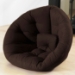 Nest Tufted Convertible Lounge Chair in Chocolate - FF-NEST1002