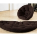 Nest Tufted Convertible Lounge Chair in Chocolate - FF-NEST1002