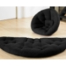 Nido Tufted Sleeper Lounge Chair in Black - FF-NIDO1005