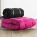 Pink Chair Sleeper with Buckle Up Mattress - FF-BUC1BX007X