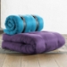 Purple Chair Sleeper with Buckle Up Mattress - FF-BUC1BX008X