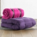 Purple Chair Sleeper with Buckle Up Mattress - FF-BUC1BX008X