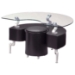 Mayara End Table with Stool - GLO-288E-ET-XX