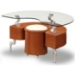 Mayara End Table with Stool - GLO-288E-ET-XX