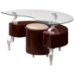 Mayara End Table with Stool - GLO-288E-ET-XX