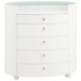 Emily Contemporary 5 Drawer Oval Chest - GLO-EMILY-XX-CH
