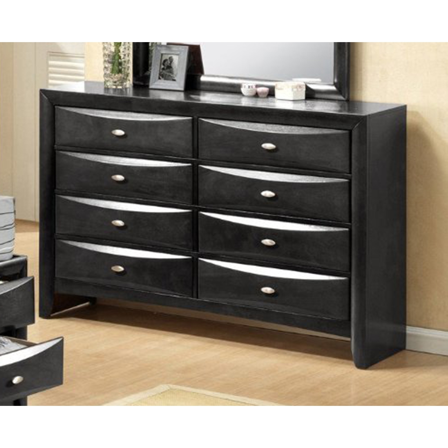 LinDa Dresser in Black 