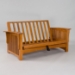Manhattan Cherry Oak Futon Frame - GB-AOCR