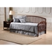 Carolina Cherry Finished Daybed with Rollout Trundle - HILL-1593DBLHTR