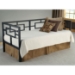 Chloe Contemporary Daybed in Black Nickel - HILL-1516DBLH