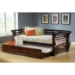 Miko Espresso Daybed with Trundle - HILL-1457DBT